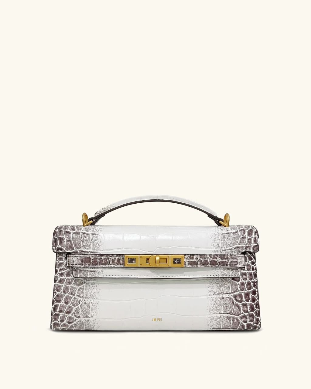 Silver mini handbag
