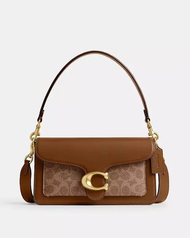Tan shoulder bag
