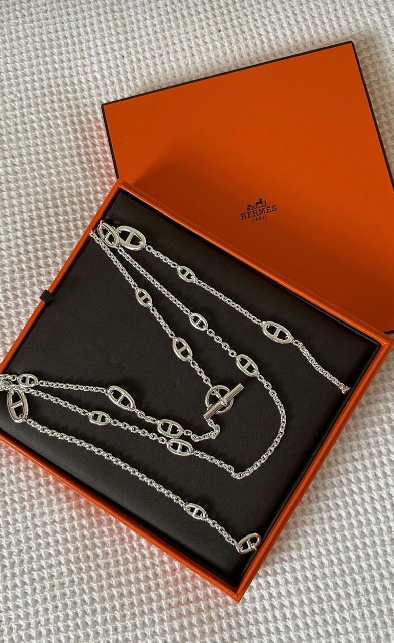 Silver-tone chain collection